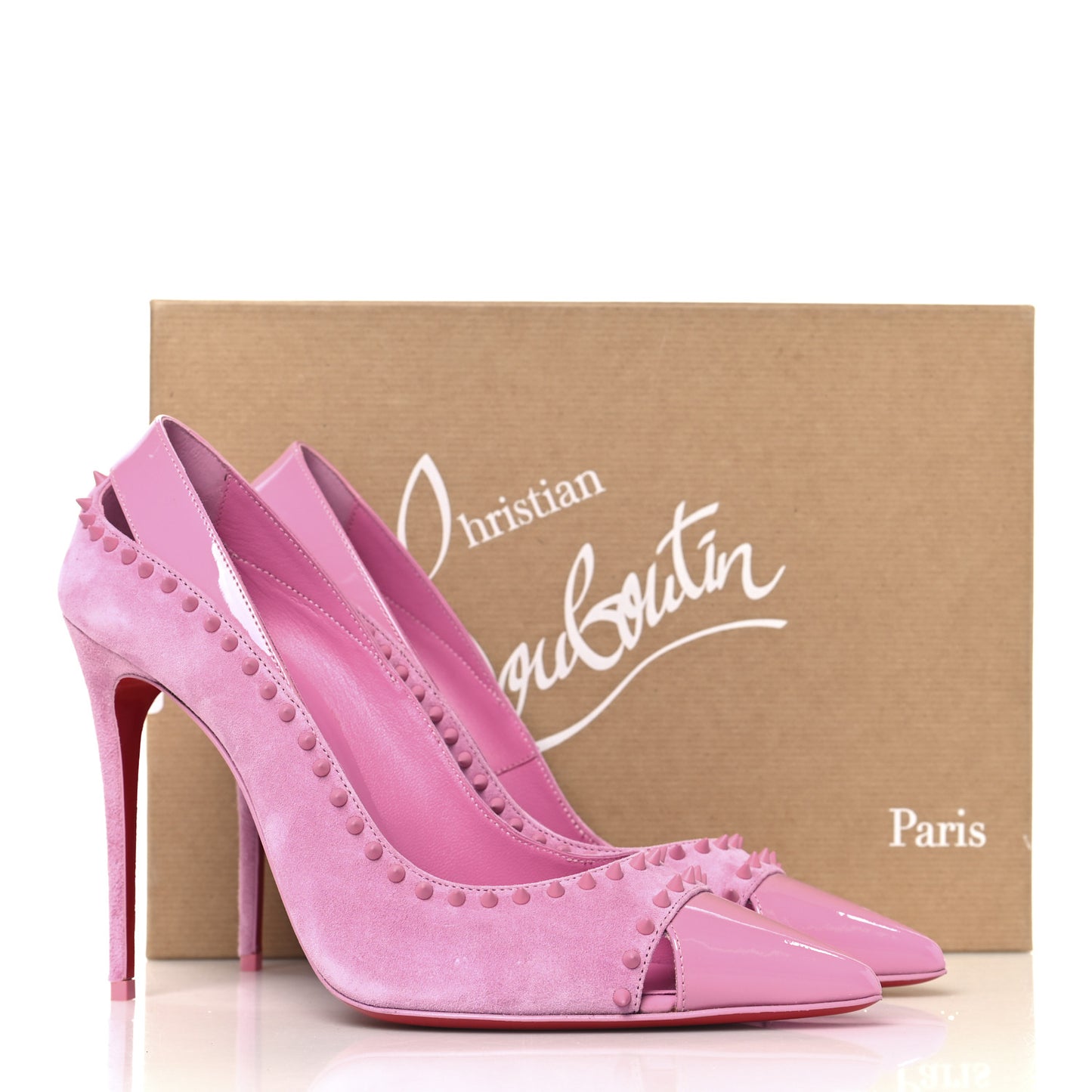 Veau Velours Duvette 100 Pumps 38 Pink