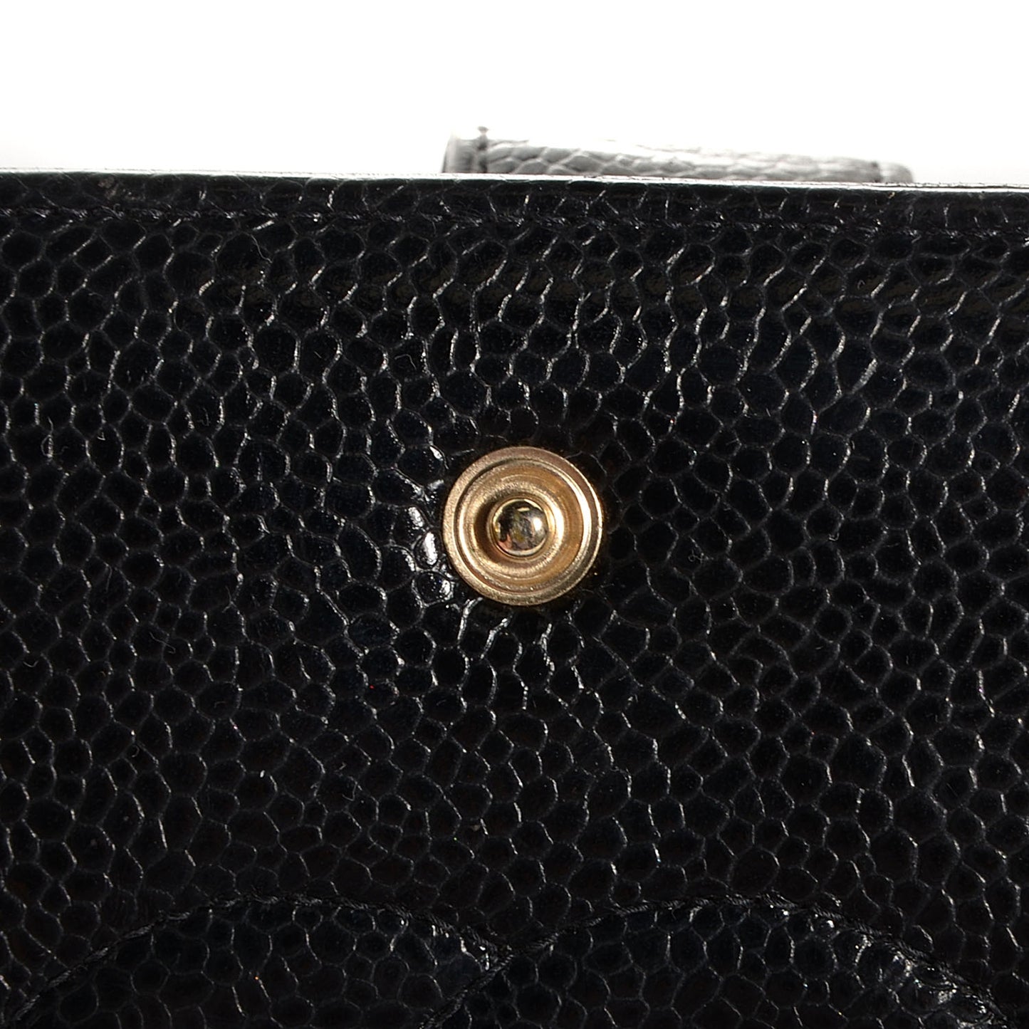Caviar CC French Wallet Black