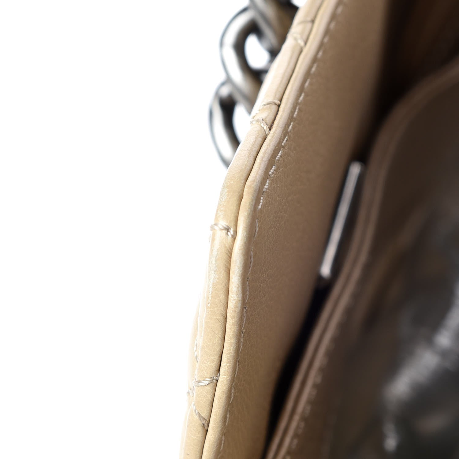 Chanel Lambskin Boy Reverso Shopping Tote Beige 23 of 26