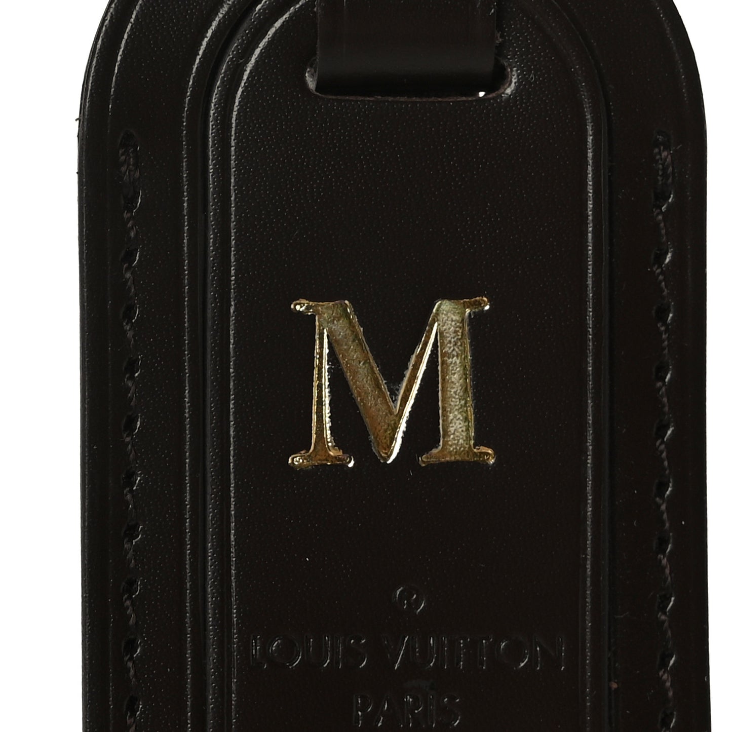 Calfskin Hawaii Luggage Tag Ebene