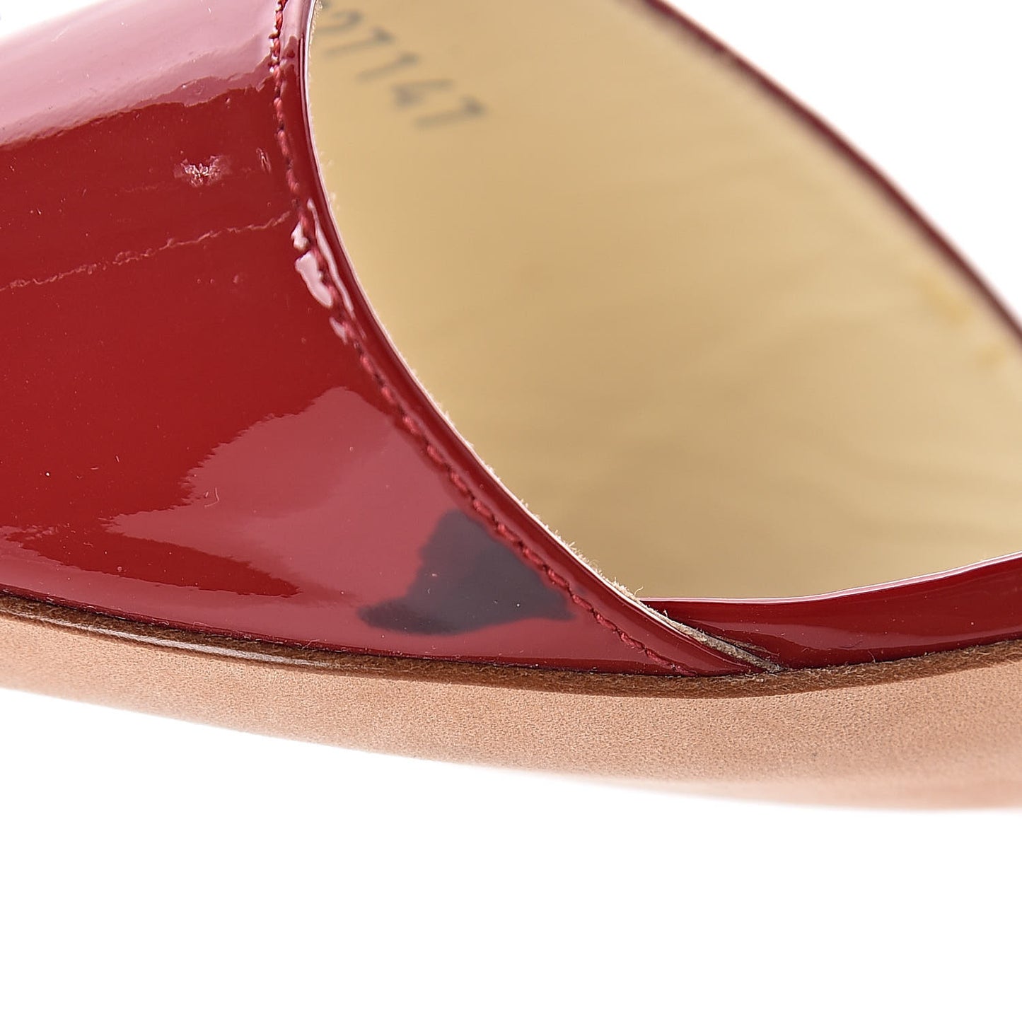 Patent CC Mules 41 Red