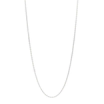 Chopard 18K White Gold 2mm Chain Necklace 1 of 4