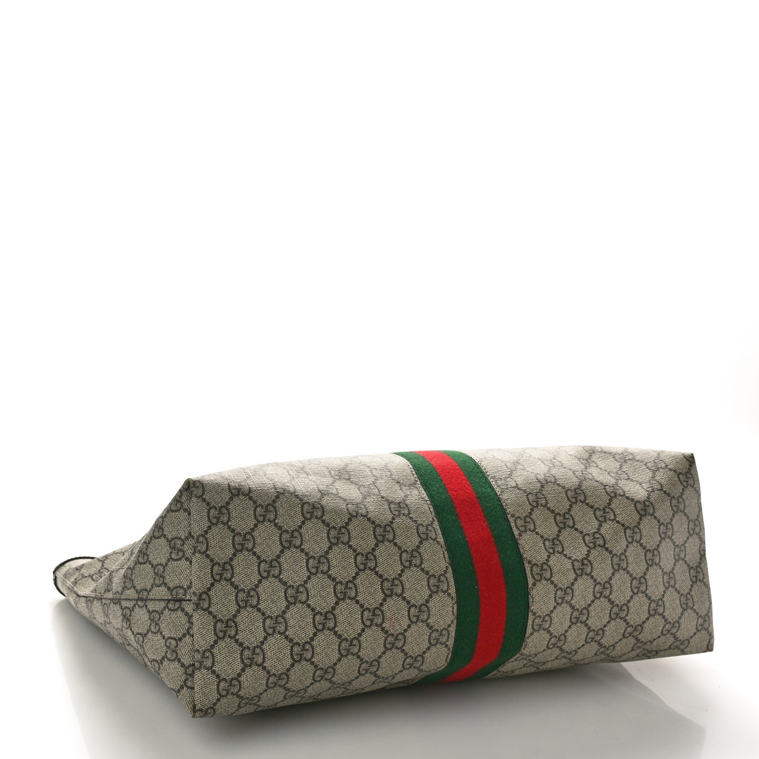 Gucci GG Supreme Monogram Medium Ophidia Shopping Tote Brown 4 of 10