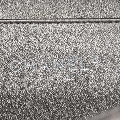 Chanel Metallic Lambskin Quilted Clutch With Chain Flap Bronze 6 of 8