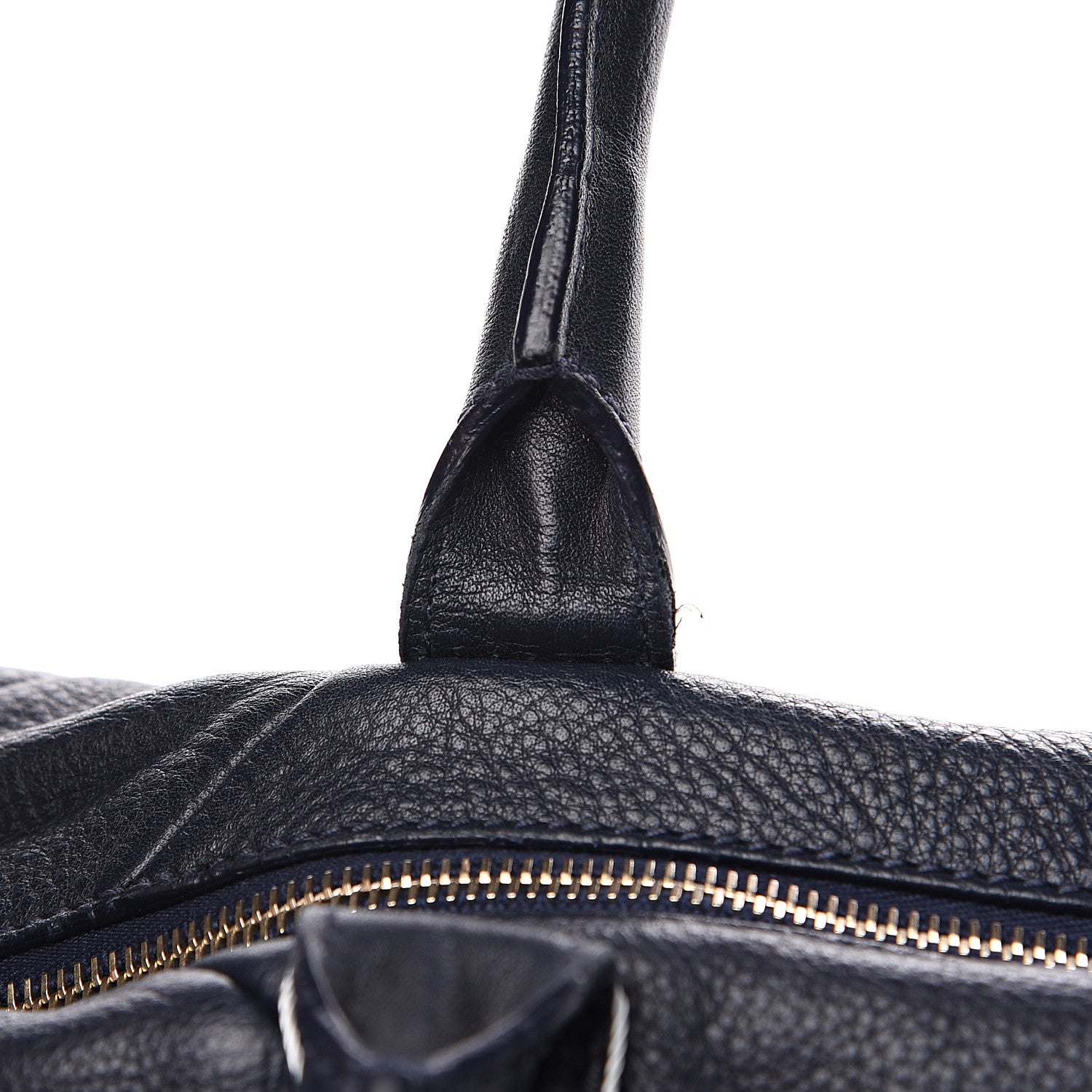 Saint Laurent Lambskin Medium Easy Sac Navy 11 of 11