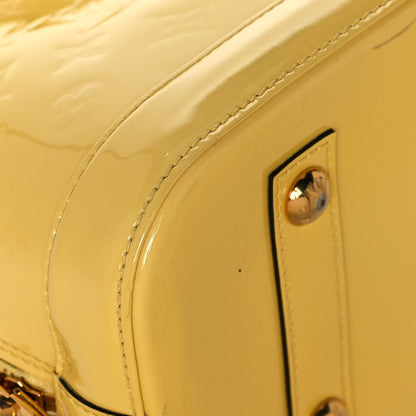 Louis Vuitton Vernis Alma MM Citrine 7 of 14