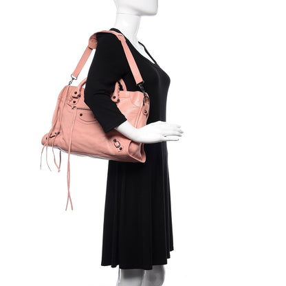 Balenciaga Agneau Classic Hardware City Rose Peche 2 of 15