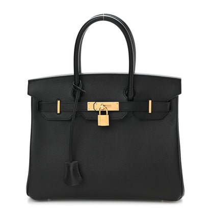 Hermes Epsom Birkin 30 Black 1 of 10