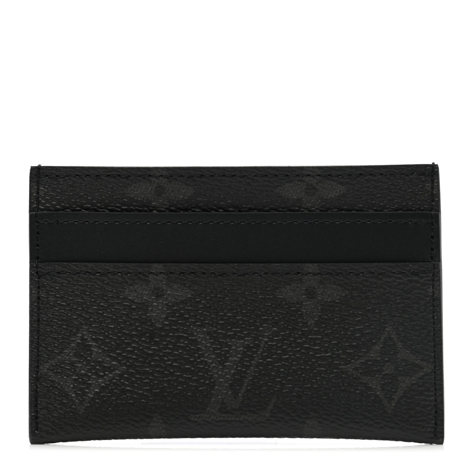 Louis Vuitton Monogram Eclipse Porte-Cartes Double Card Holder 1 of 7