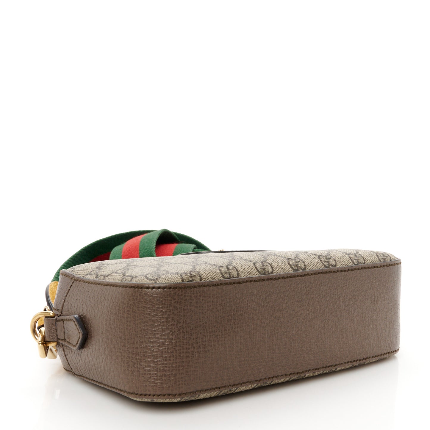 GG Supreme Monogram Web Neo Vintage Shoulder Bag Beige New Acero Crop