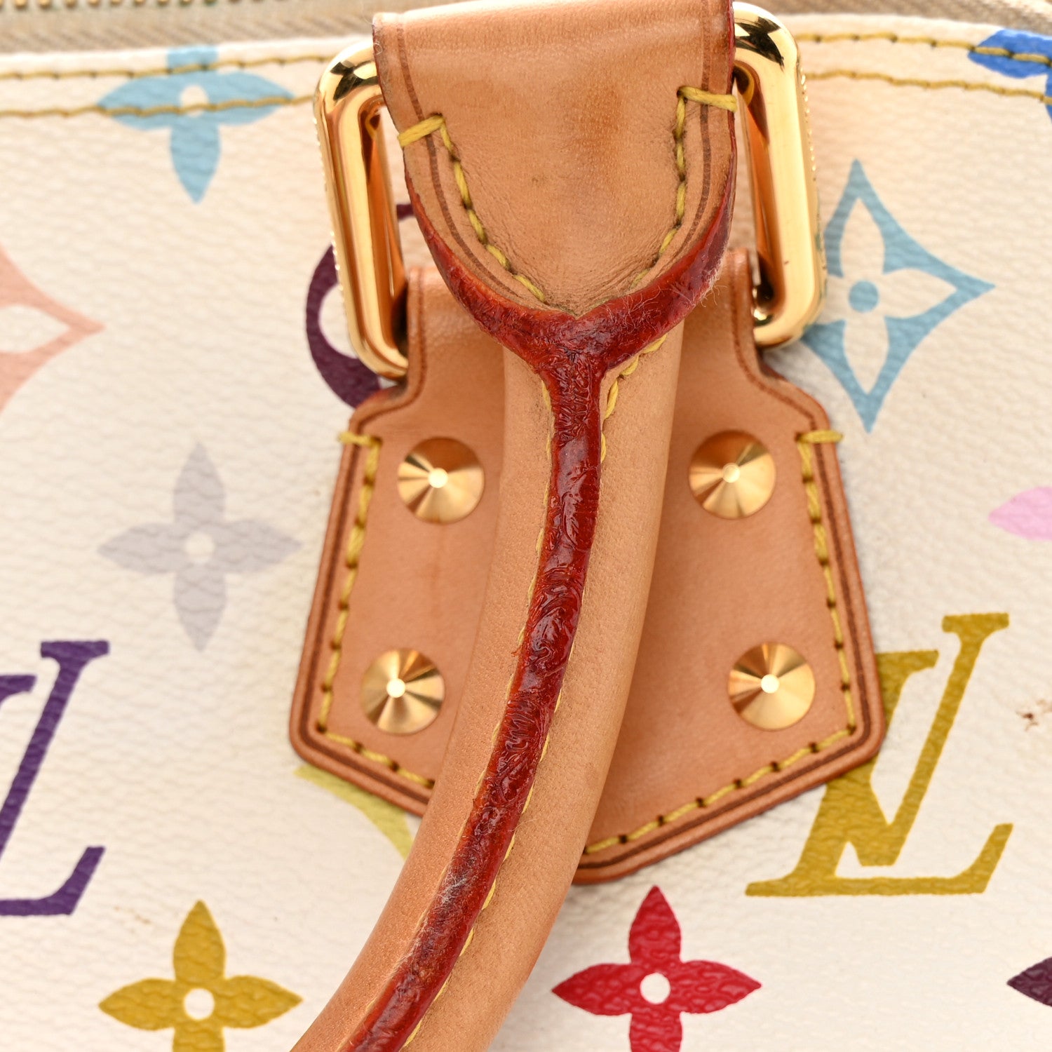Louis Vuitton Monogram Multicolor Alma PM White 14 of 20