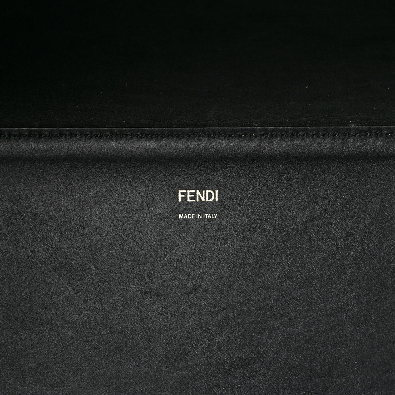 Fendi Vitello King Plexiglass Medium Fendi Sunshine Shopper Tote Black 6 of 9