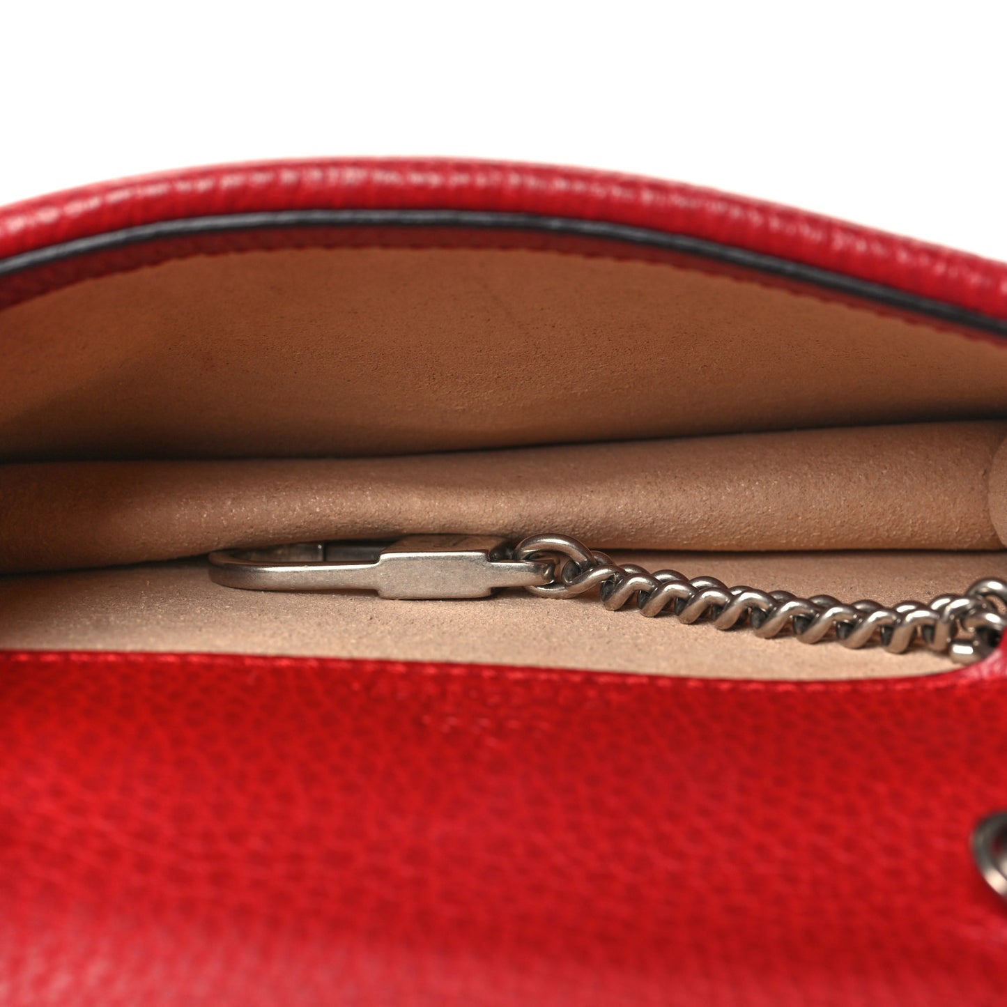 Calfskin Super Mini Dionysus Shoulder Bag Hibiscus Red