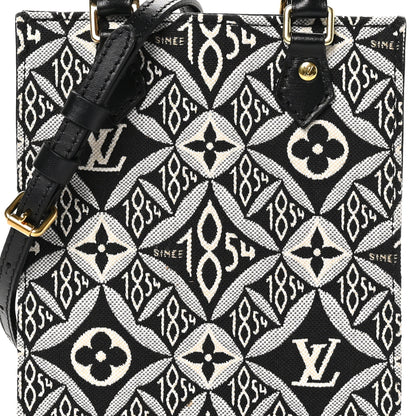 Louis Vuitton Jacquard Since 1854 Petit Sac Plat Grey 7 of 9