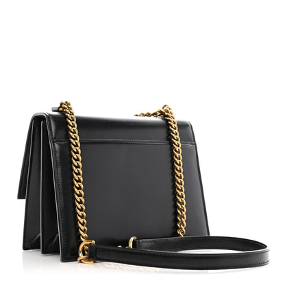 Balenciaga Box Calfskin S Sharp Chain Shoulder Bag Black 3 of 10