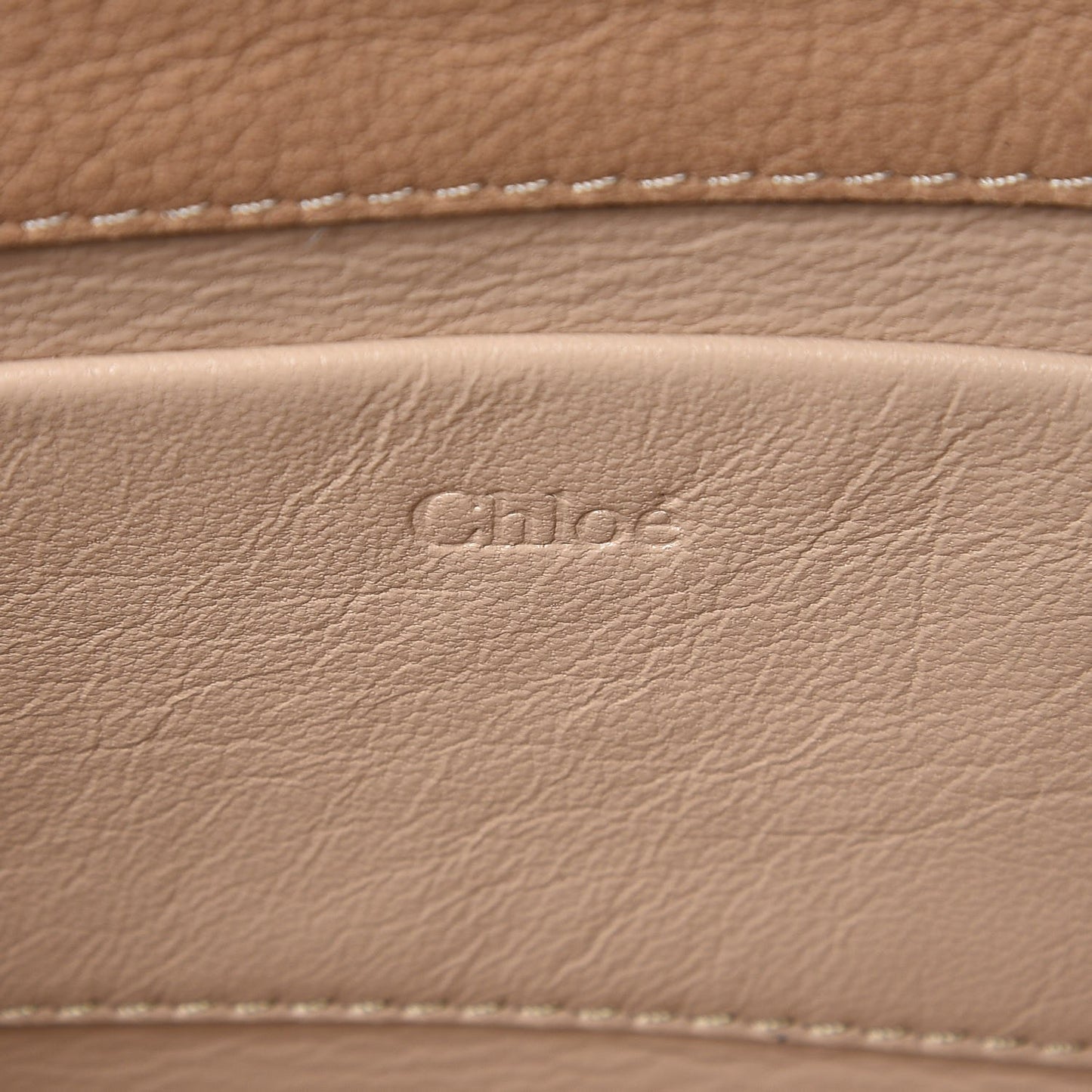 Calfskin Small Nile Bracelet Minaudiere Bag Biscotti Beige