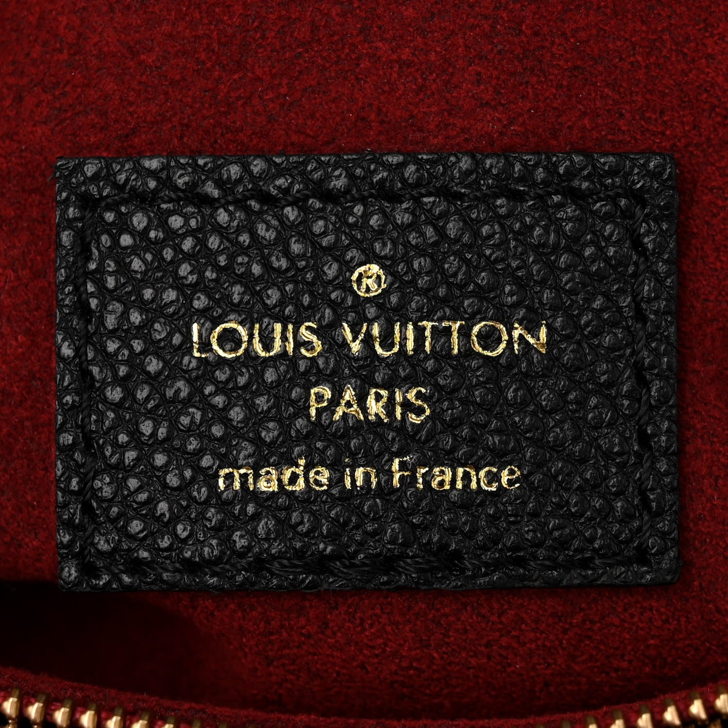 Louis Vuitton Empreinte Monogram Giant Madeleine BB Black Beige 6 of 9