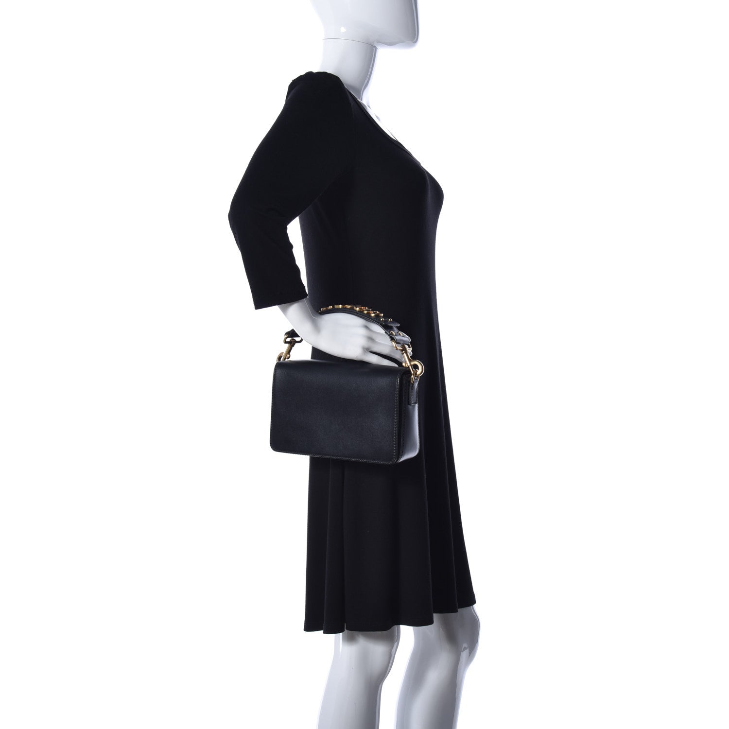 Christian Dior Calfskin J'Adior Flap Bag Black 2 of 12