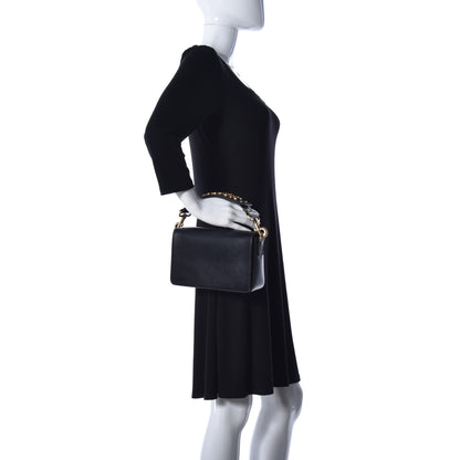 Christian Dior Calfskin J'Adior Flap Bag Black 2 of 12
