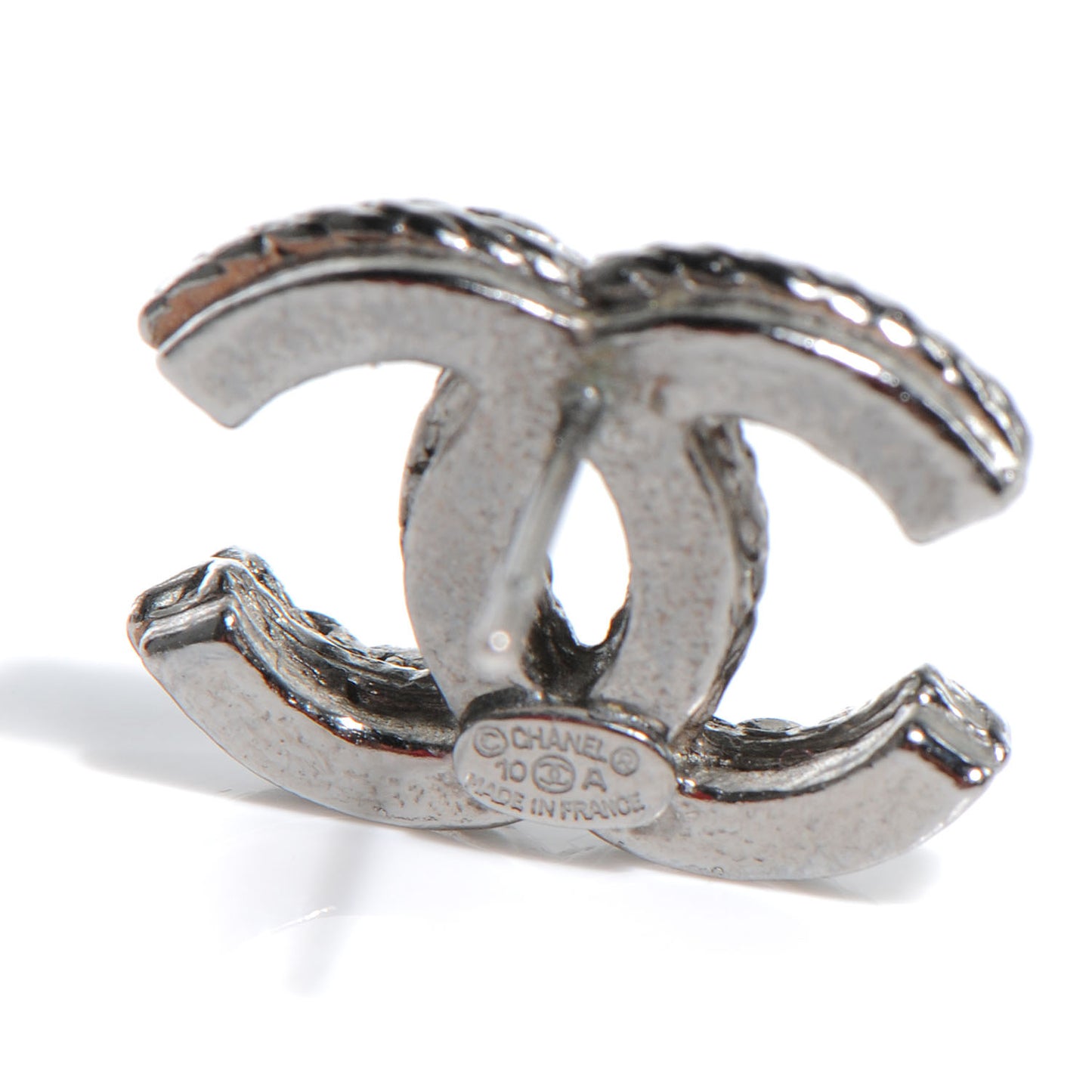 CC Logo Earrings Silver