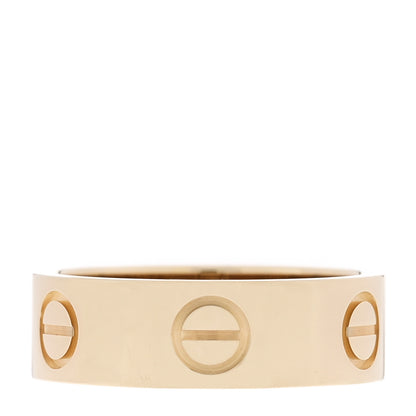 Cartier 18K Yellow Gold 5.5mm LOVE Ring 49 4.75 1 of 5