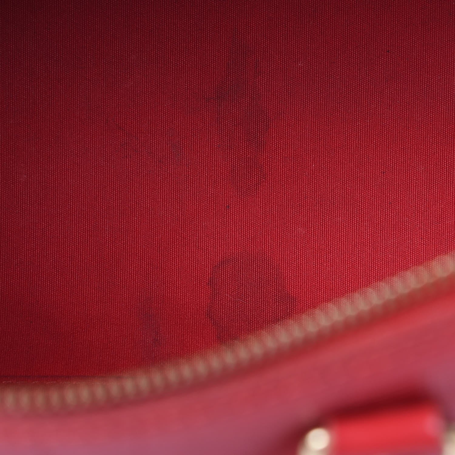 Louis Vuitton Epi Speedy 30 Castillan Red 11 of 19