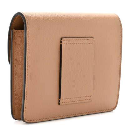 Hermes Evercolor Bi-color Roulis Slim Wallet Chai Lime 4 of 14