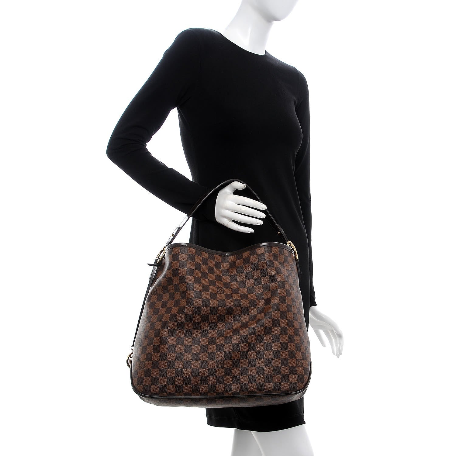 Louis Vuitton Damier Ebene Delightful MM 2 of 10