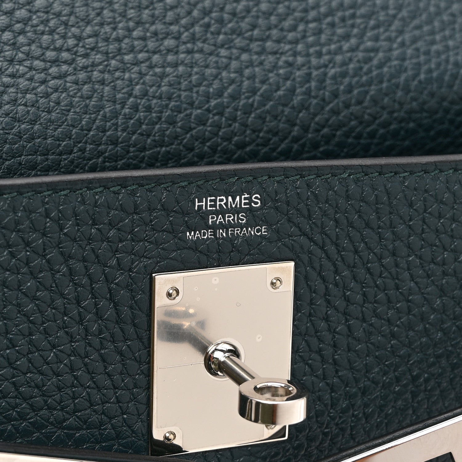 Hermes Togo Kelly Retourne 28 Vert Cypress 6 of 11