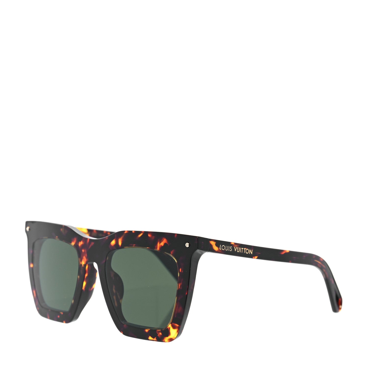 Louis Vuitton Acetate La Grande Bellezza Sunglasses Z1218E Dark Tortoise 1 of 7