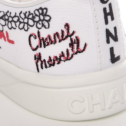 Chanel x Pharrell Williams Canvas Womens Sneakers 38 White 24 of 31