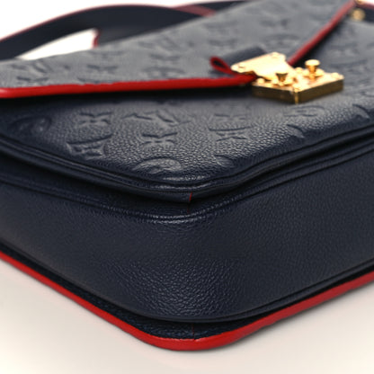 Louis Vuitton Empreinte Pochette Metis Marine Rouge 8 of 9