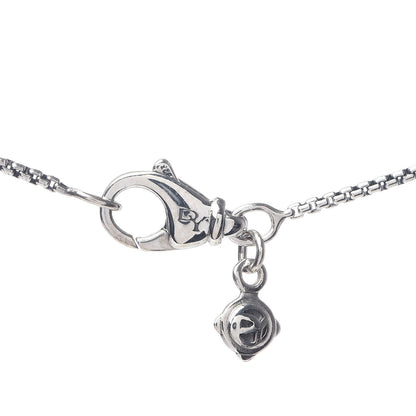 David Yurman Sterling Silver Citrine 8mm Petite Chatelaine Pendant Necklace 4 of 4