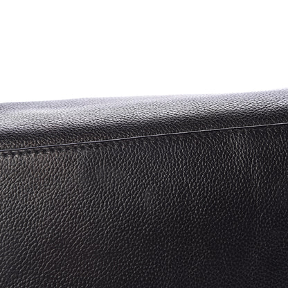Chanel Calfskin Cerf Executive Shopper Tote Black 9 of 11