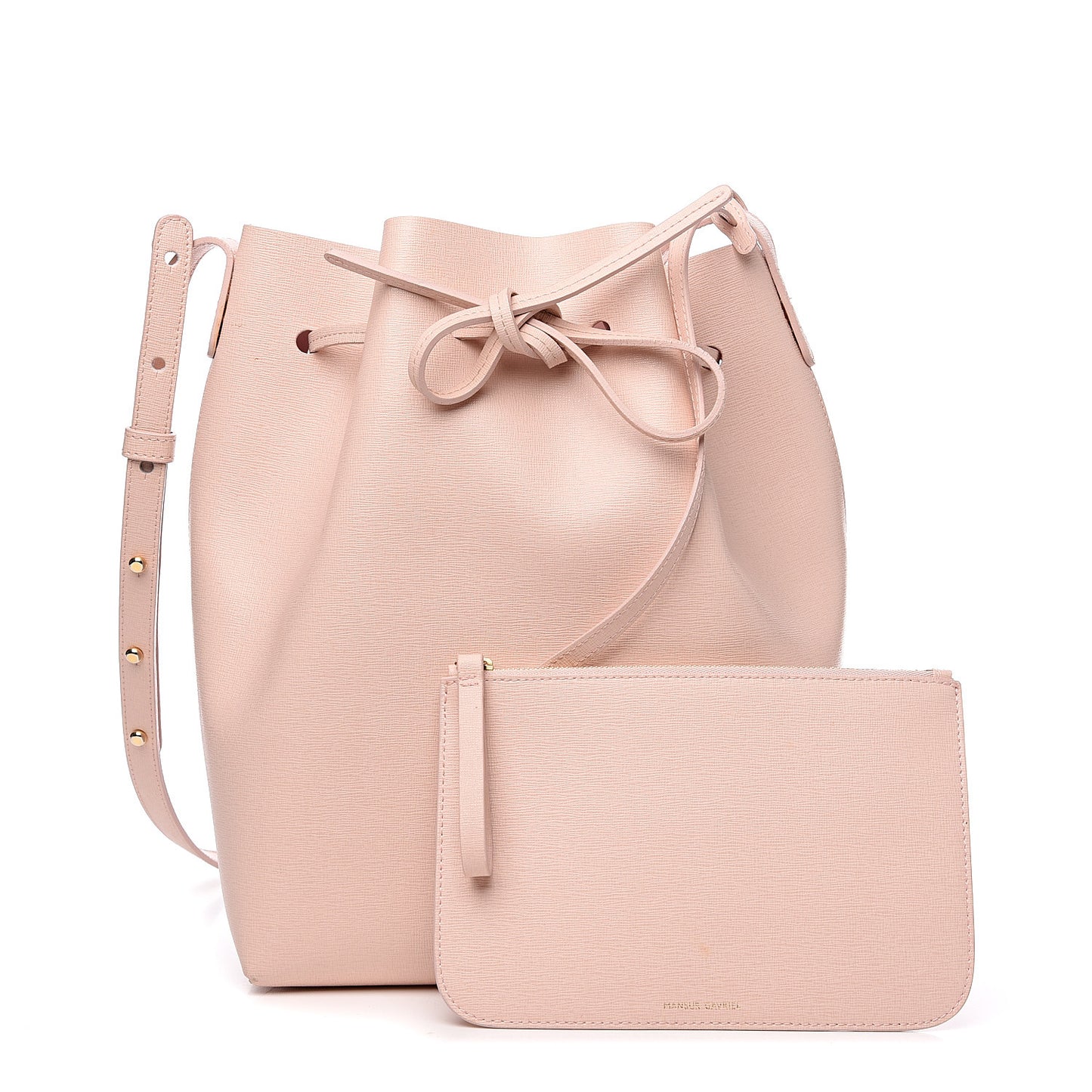 Saffiano Bucket Bag Rosa