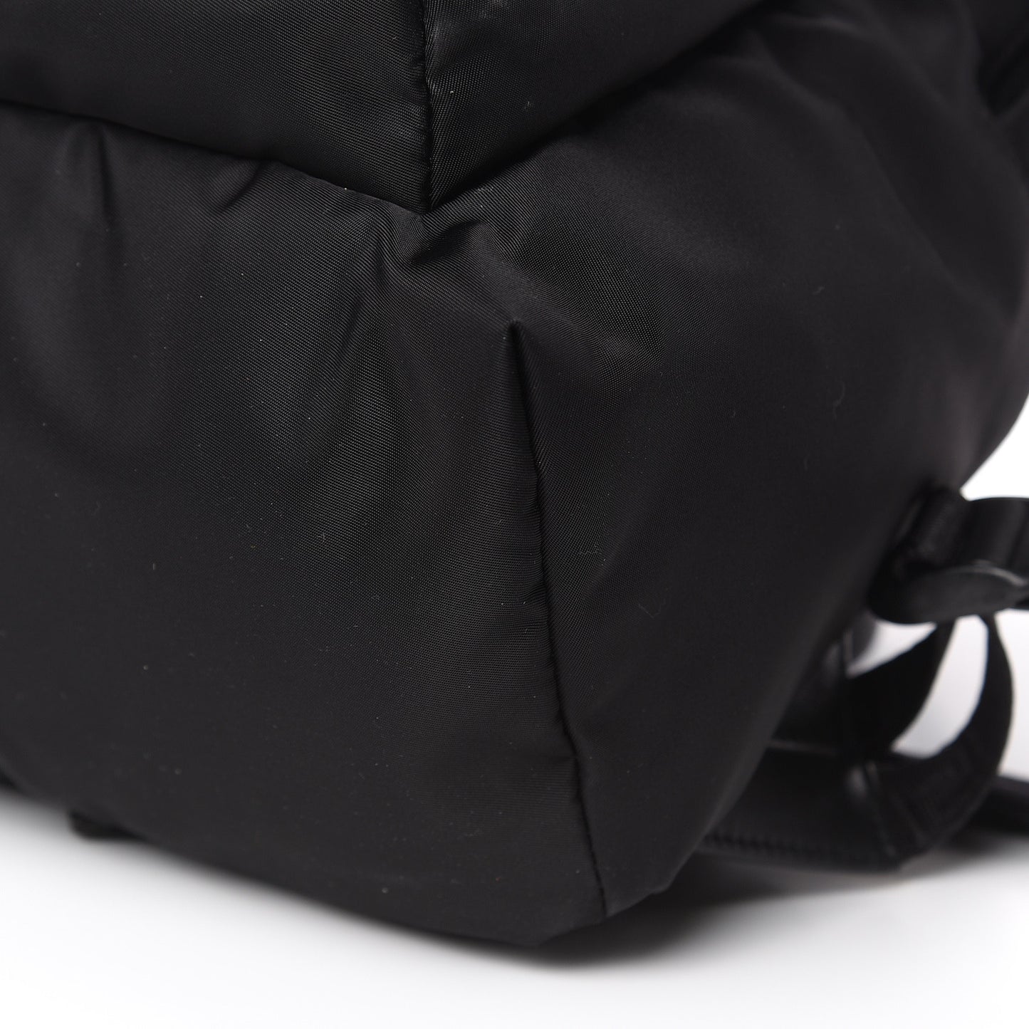Nylon 90's Vintage Young Logo Backpack Black