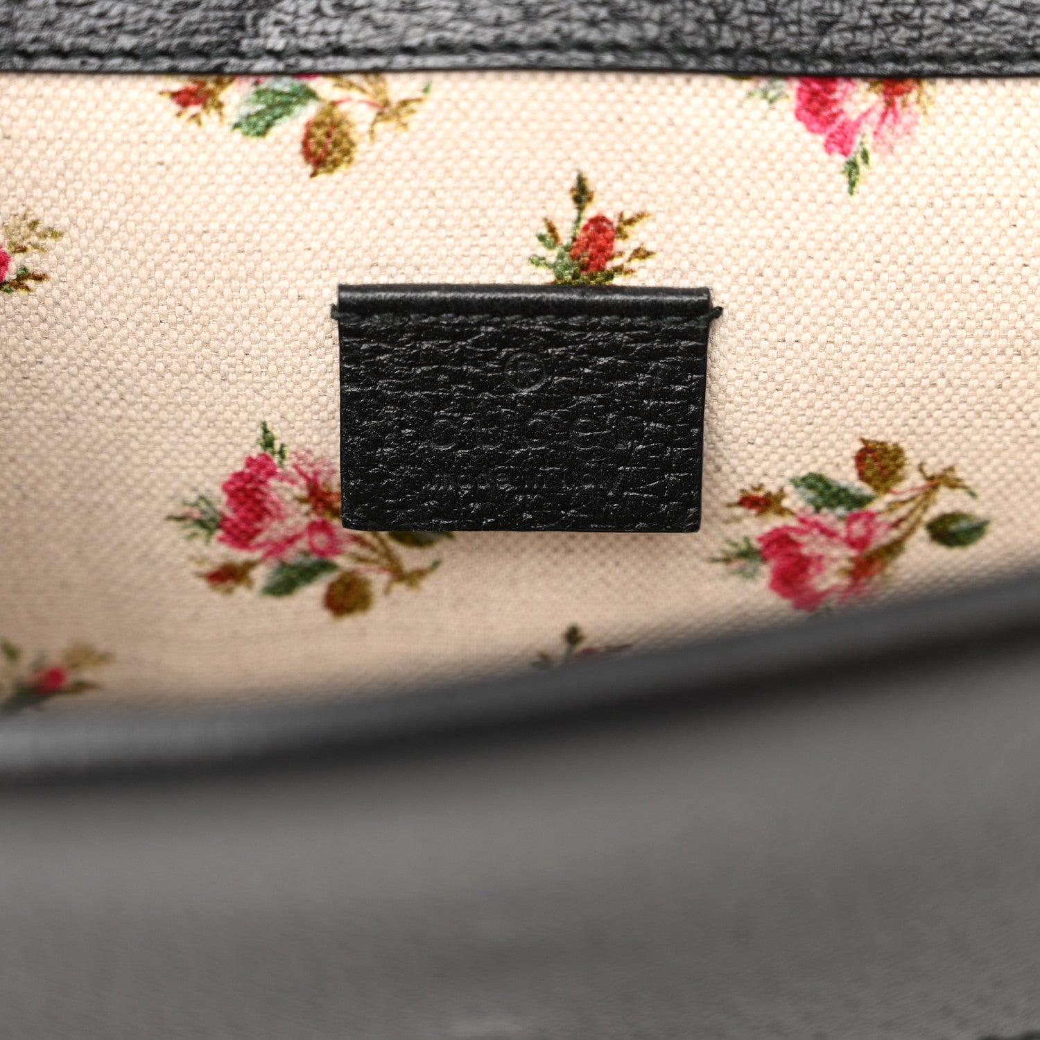 Gucci Calfskin Web Mini Dionysus Shoulder Bag Black 6 of 15