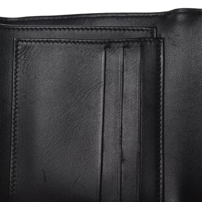 Chanel Lambskin Quilted Compact Boy Wallet Black 12 of 14