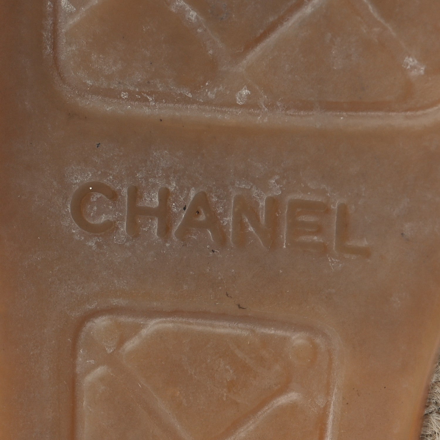 Chanel Suede Pearl CC Espadrilles 37 Black 7 of 8