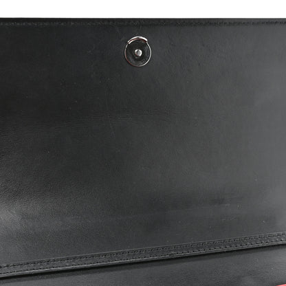 Christian Louboutin Calfskin Spikes Loubinthesky Paloma Clutch Black 11 of 12