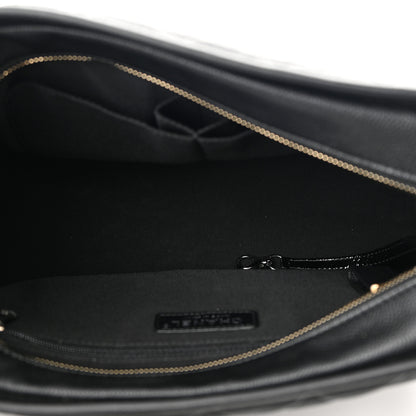 Chanel Patent Goatskin Quilted Medium Gabrielle Hobo Black 5 of 14