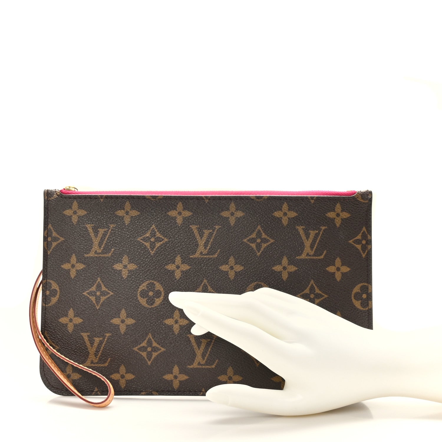 Louis Vuitton Monogram Neverfull MM GM Pochette Pivoine 2 of 6