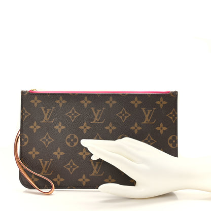 Louis Vuitton Monogram Neverfull MM GM Pochette Pivoine 2 of 6