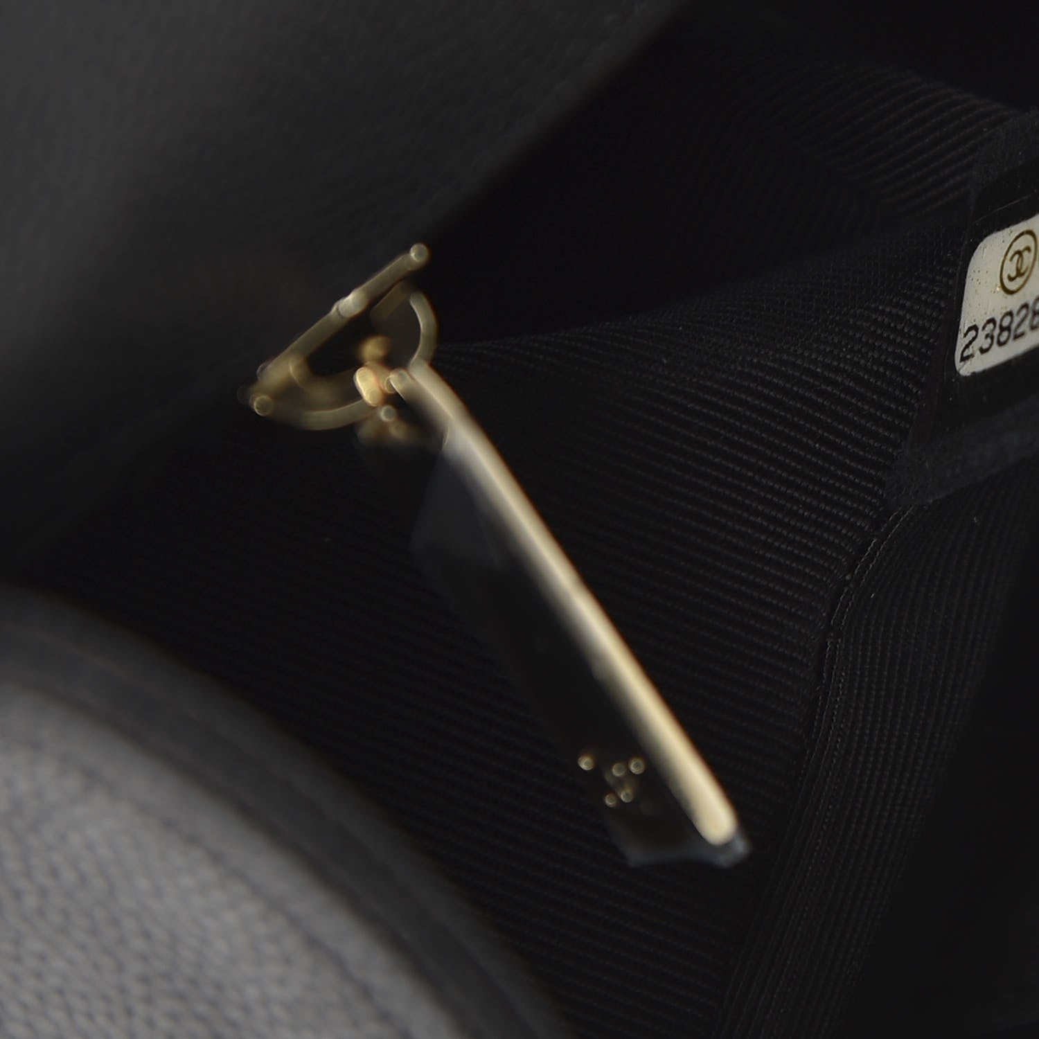 Chanel Caviar Quilted New Medium Boy Flap Black 9 of 10