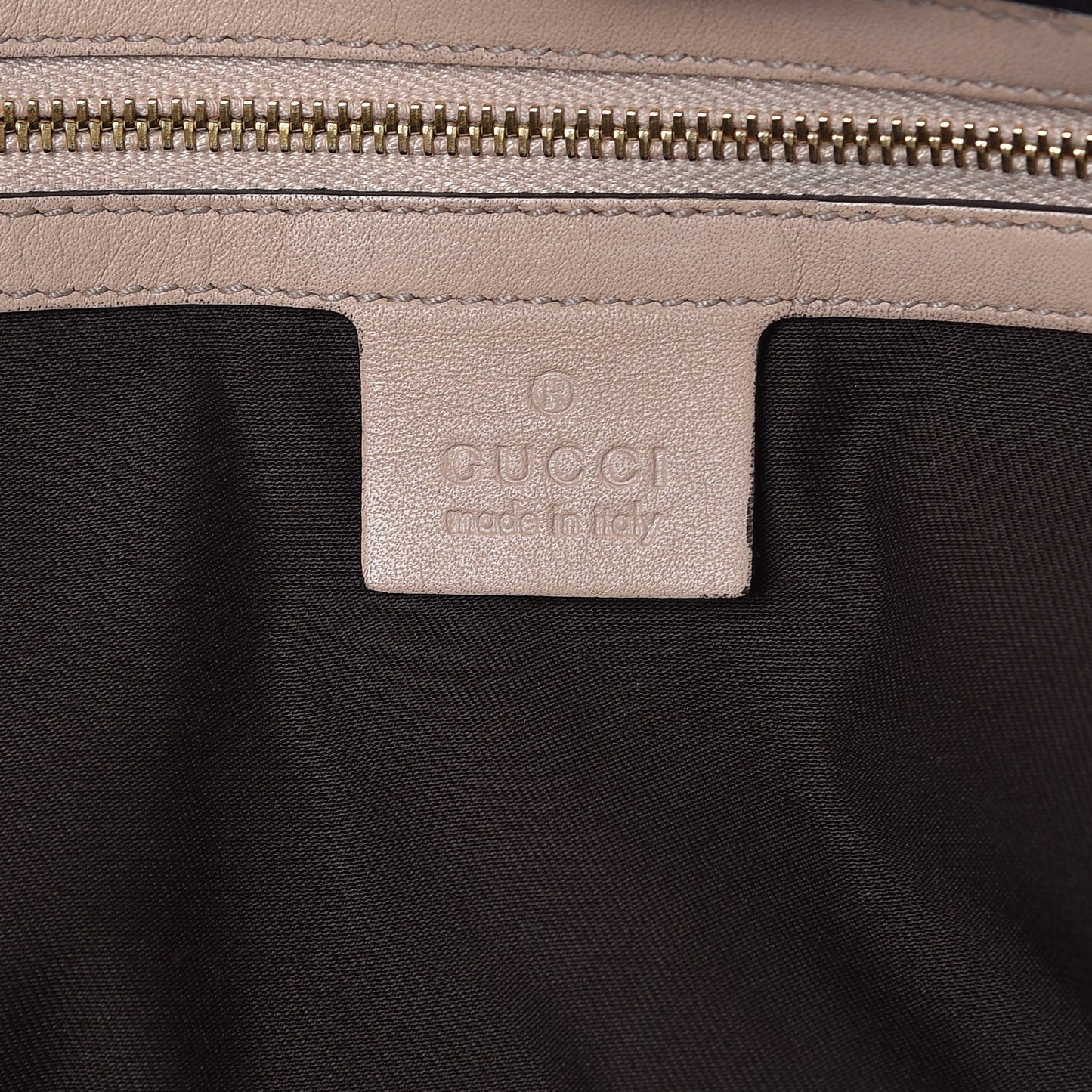 Calfskin Ruffle Medium Sabrina Boston Tote Nude