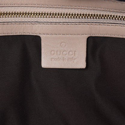 Gucci Calfskin Ruffle Medium Sabrina Boston Tote Nude 6 of 14