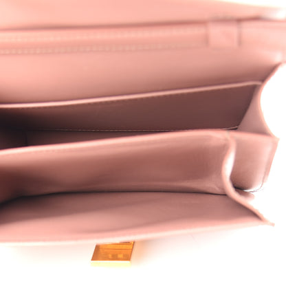 Celine Box Calfskin Teen Classic Box Flap Bag Antique Rose 5 of 8