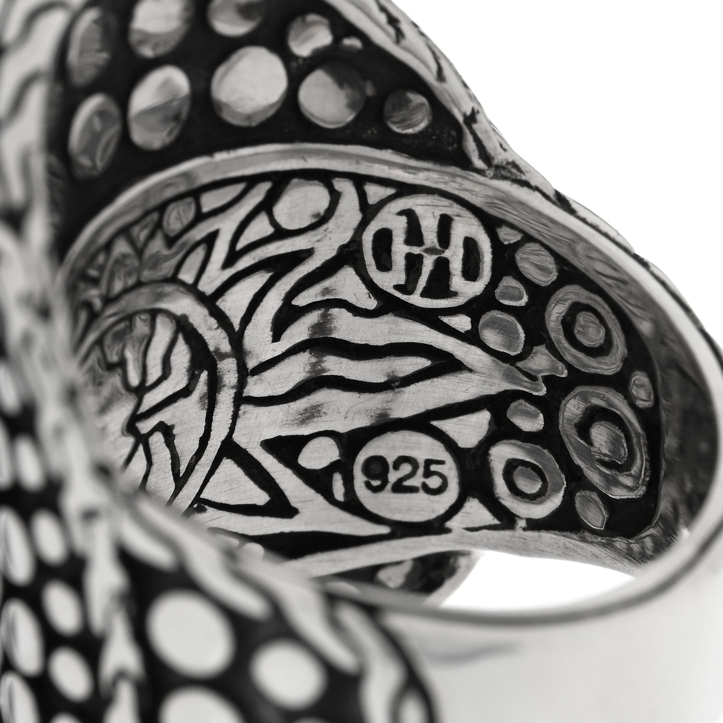 Sterling Silver Dot Nuansa Ring 56 7.5