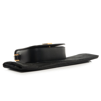 Saint Laurent Smooth Calfskin Classic Small Monogram Universite Bag Black 4 of 8