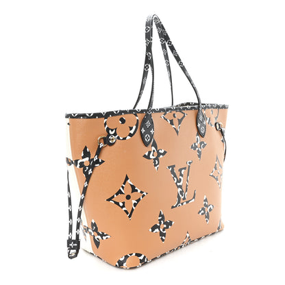 Louis Vuitton Monogram Giant Jungle Neverfull MM Ivory 4 of 11